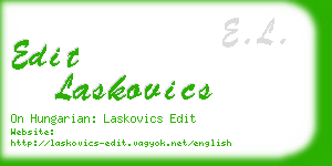 edit laskovics business card